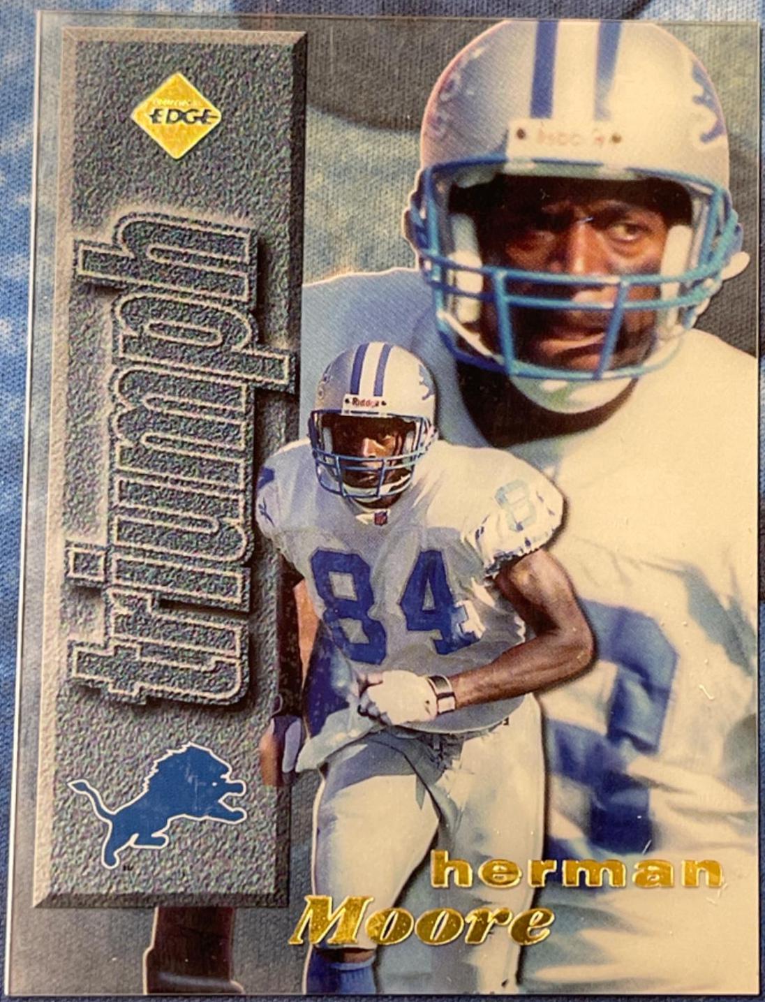 Herman Moore Football Cards 1998 Collector's Edge Triumph
