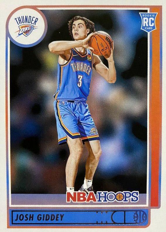 Josh Giddey #202 Basketball Cards 2021 Panini Hoops