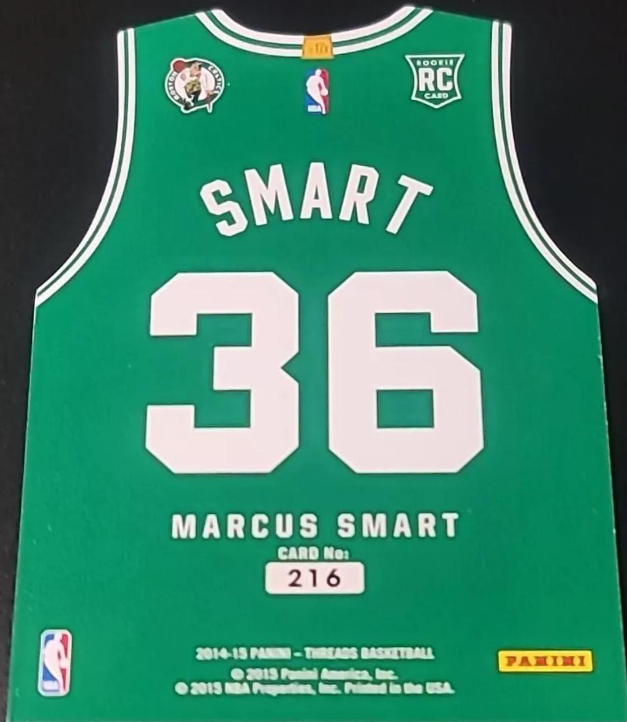 Marcus Smart #216 Basketball Cards 2014 Panini Threads Team Threads Die-Cut Rookies