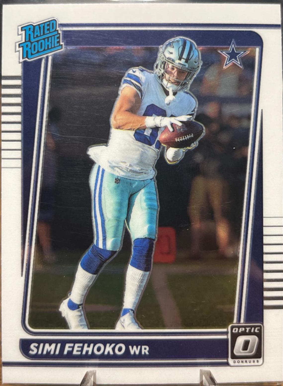 Simi Fehoko #242 Football Cards 2021 Panini Donruss Optic