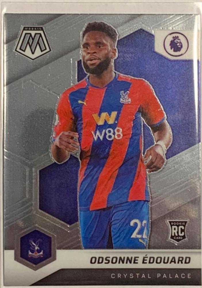 Odsonne Edouard #137 Soccer Cards 2021 Panini Mosaic Premier League