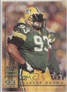 Gilbert Brown #151 1998 Leaf Rookies & Stars Football