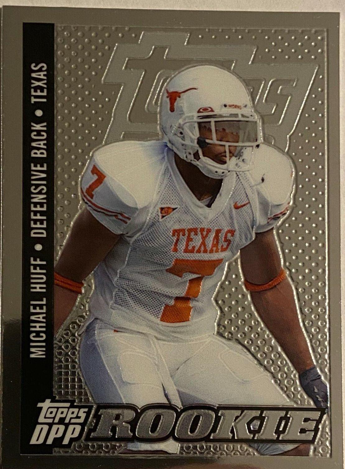 Michael Huff [Chrome Black] #124