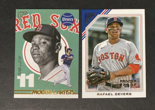 Rafael Devers #MA-16 Baseball Cards 2022 Topps Gallery Modern Artists
