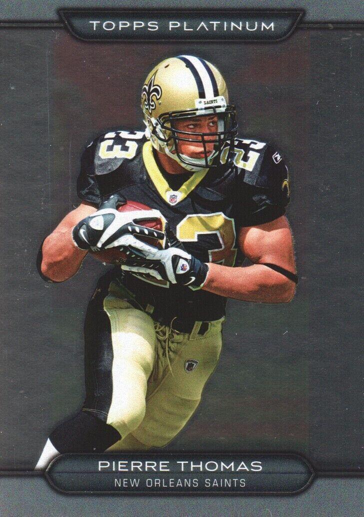 Pierre Thomas #2 Football Cards 2010 Topps Platinum