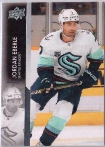 Jordan Eberle #399 Hockey Cards 2021 Upper Deck