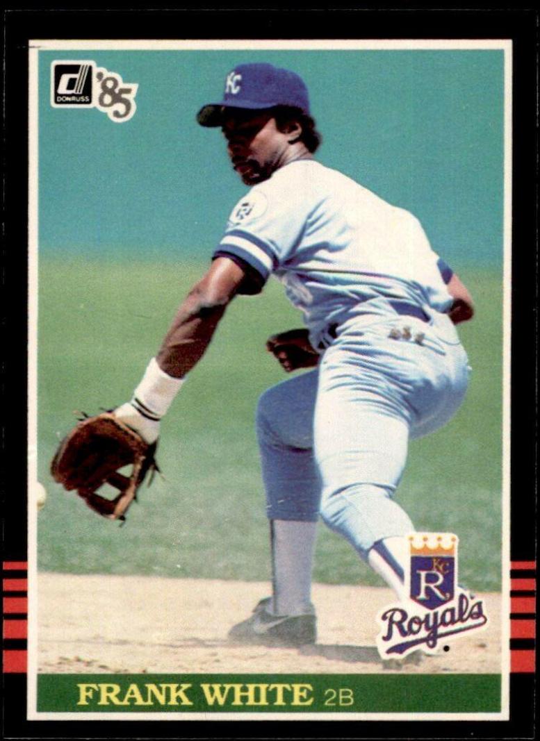 Frank White #175 Baseball Cards 1985 Donruss
