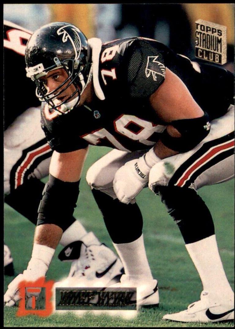 Mike Kenn #7 Football Cards 1994 Stadium Club