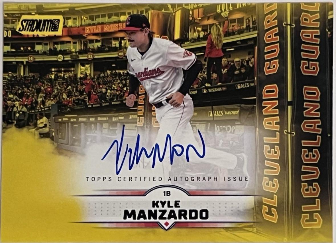 Kyle Manzardo [Yellow] #SCBA-KMA