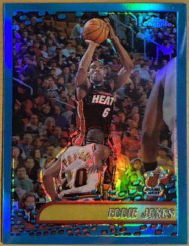 Eddie Jones #19 Basketball Cards 2001 Topps Chrome