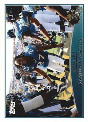 Rashean Mathis #39 Football Cards 2009 Topps