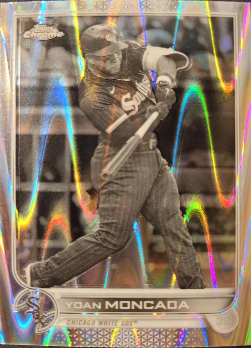 Yoan Moncada #127 2022 Topps Chrome Sonic Baseball