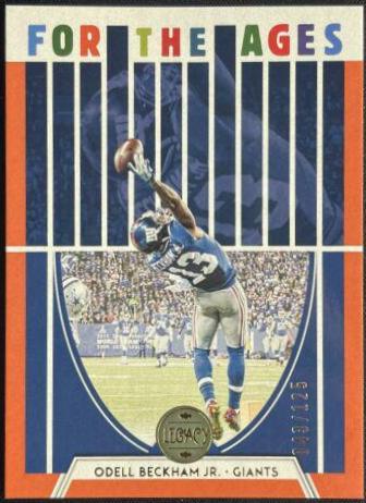 Odell Beckham Jr. #FA-12 Football Cards 2022 Panini Legacy For the Ages