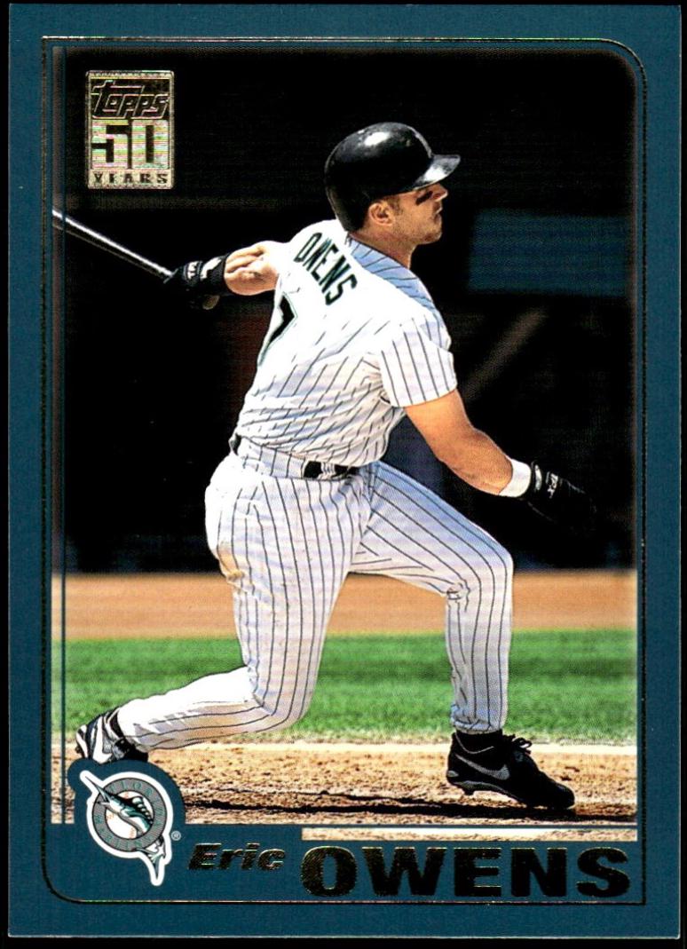 Eric Owens #T73 2001 Topps Traded Baseball