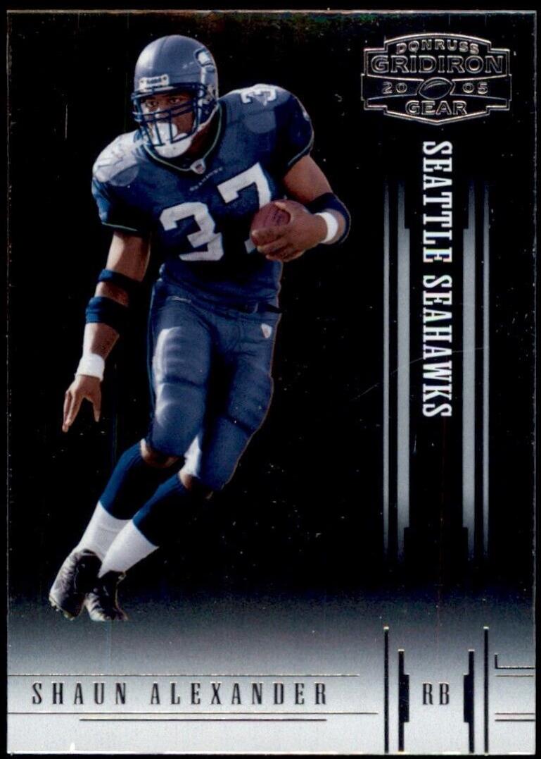Shaun Alexander #87 2005 Panini Donruss Gridiron Gear Football