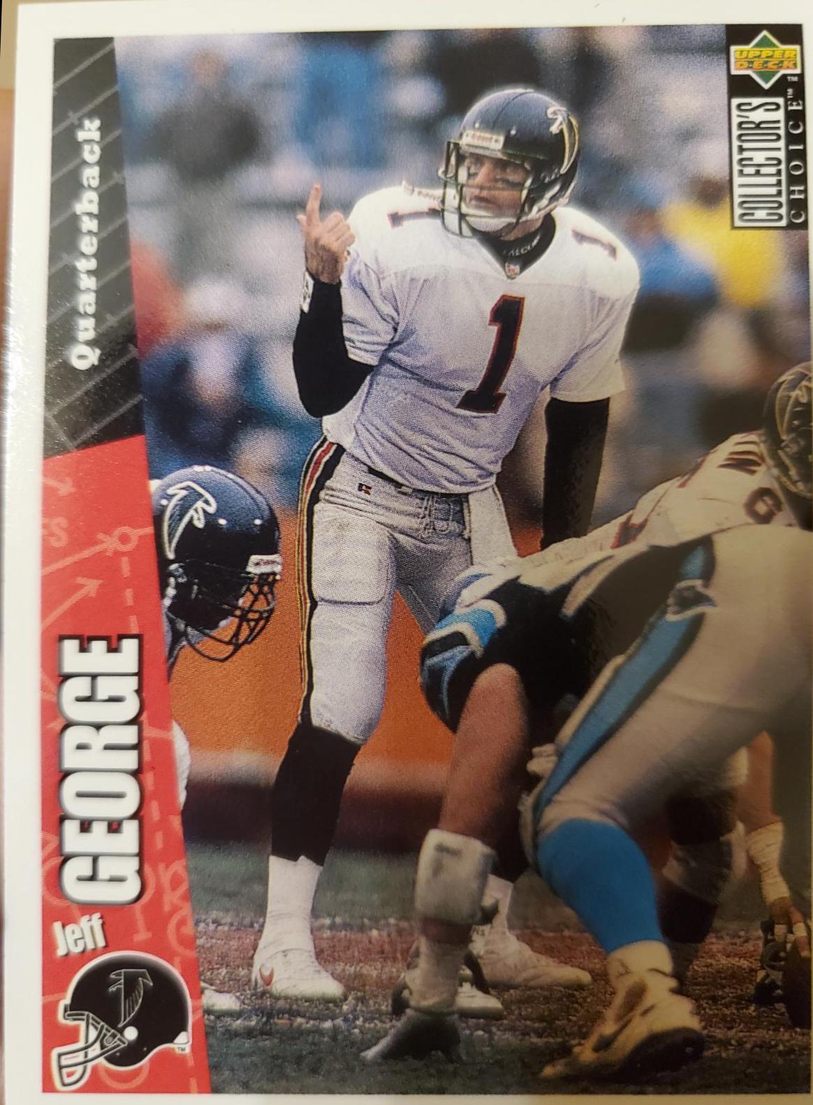 Jeff George #109 Football Cards 1996 Collector's Choice