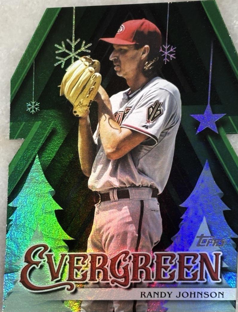 Randy Johnson #E-17 Prices | 2025 Topps Holiday Evergreen