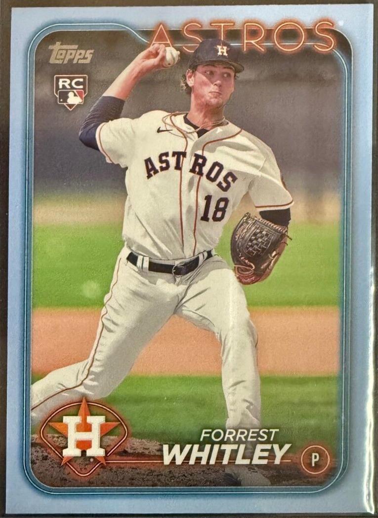 Forrest Whitley [Father's Day Powder Blue] #US61