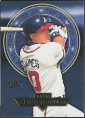 Chipper Jones #8 Baseball Cards 1997 Ultra Top 30 Prices