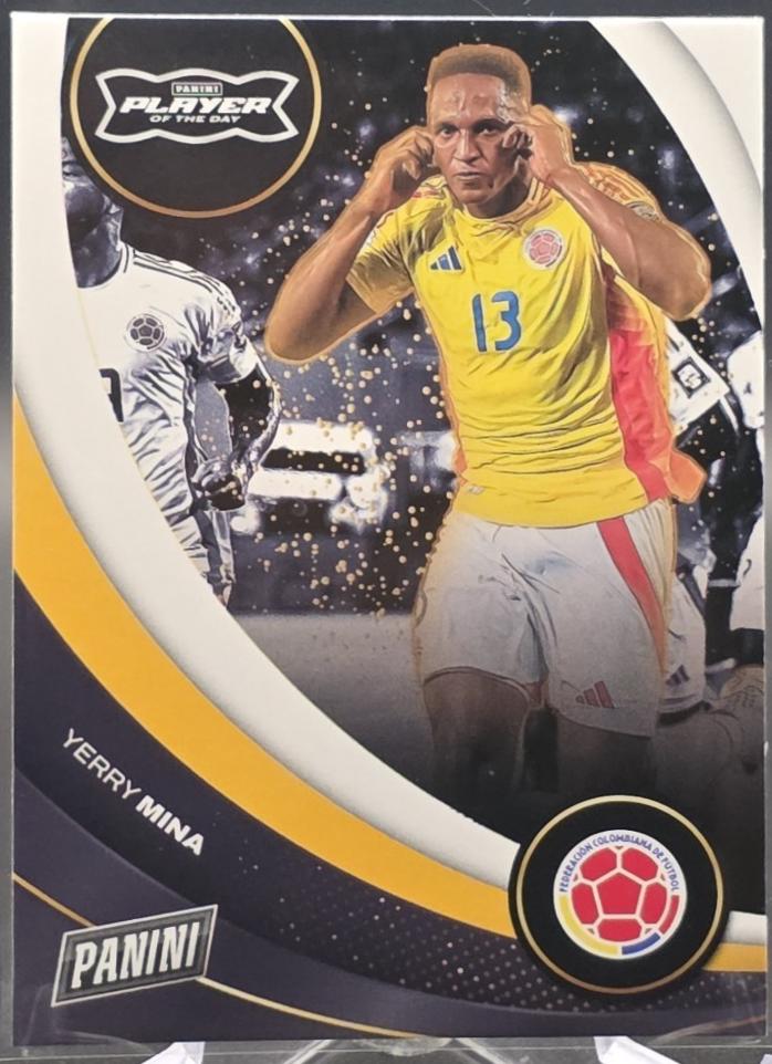 Yerry Mina #67 2026 Panini Player Of The Day Soccer