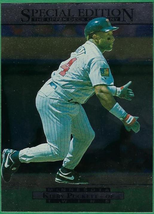 Kirby Puckett #85 Baseball Cards 1995 Upper Deck Special Edition