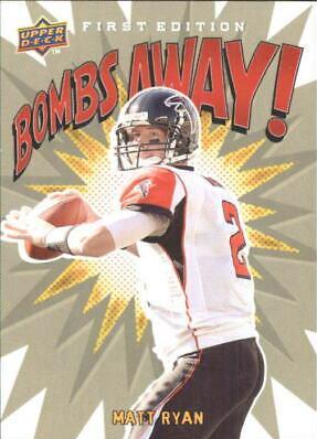 Matt Ryan #BA21 Football Cards 2009 Upper Deck First Edition Bombs Away