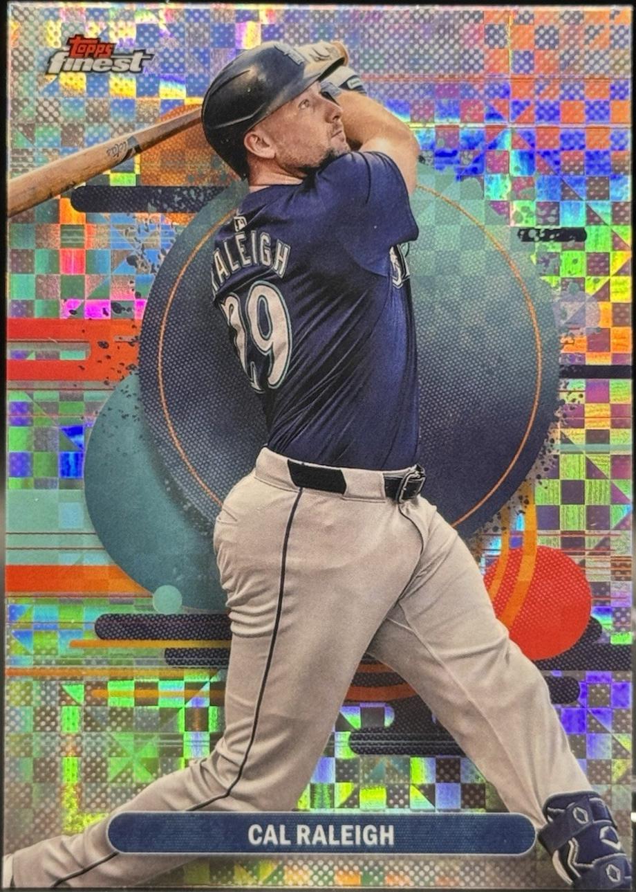 Cal Raleigh [Checkerboard Refractor] #111 Prices | 2025 Topps Finest ...