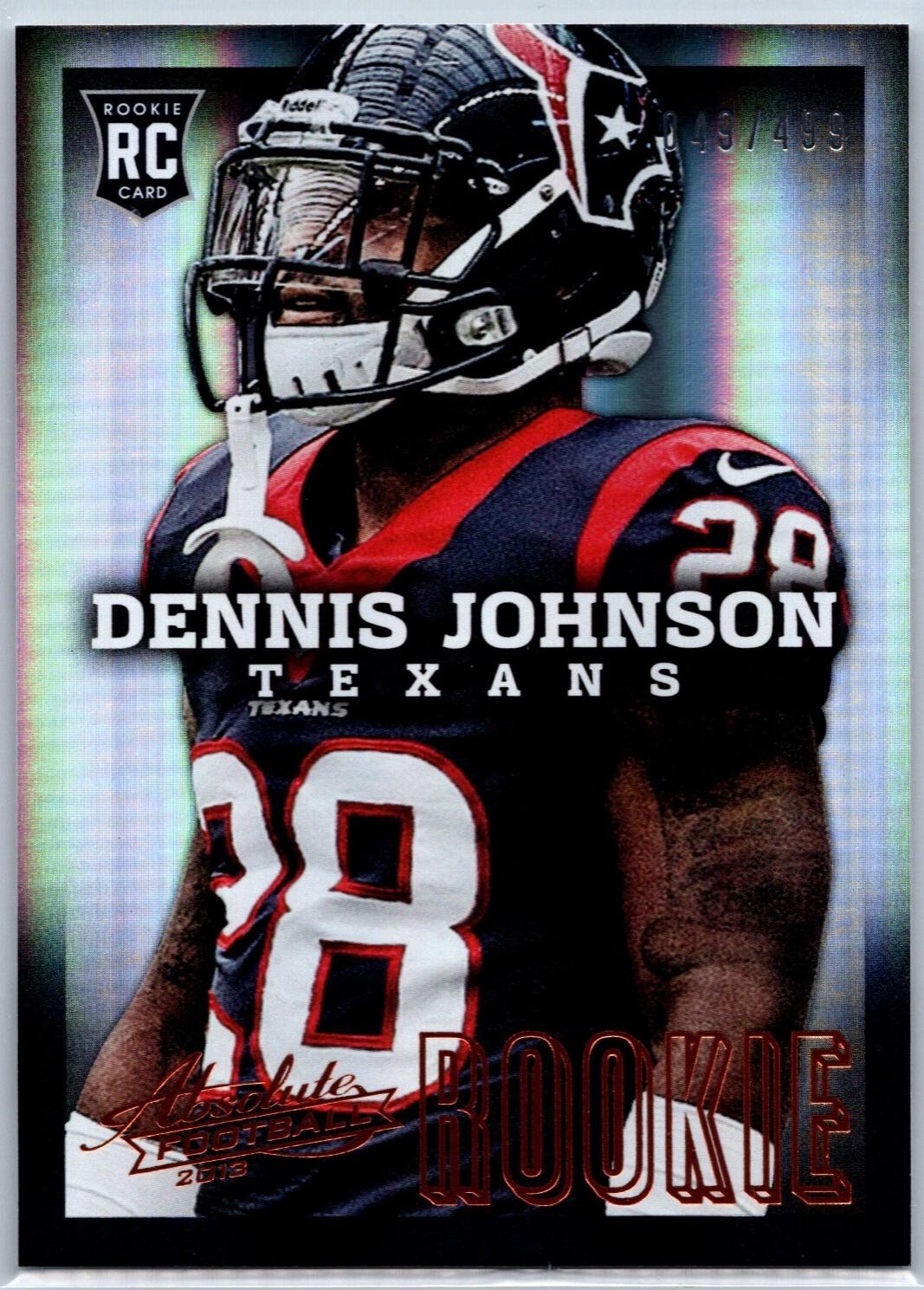 Dennis Johnson #125 2013 Panini Absolute Football