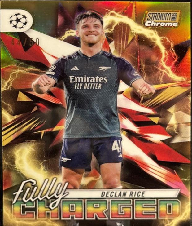 Declan Rice [Gold Refractor] #FC-DR