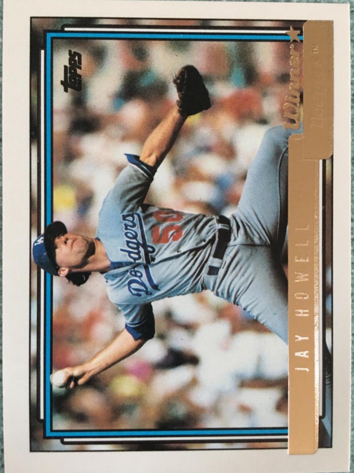 Jay Howell #205 Baseball Cards 1992 Topps Gold