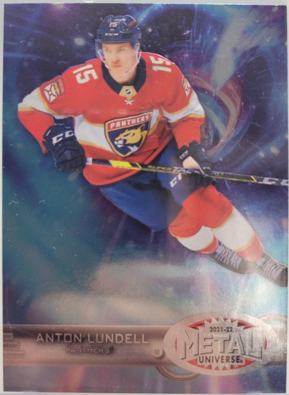 Anton Lundell #R-35 Hockey Cards 2021 Skybox Metal Universe 1997-98 Retro Rookies