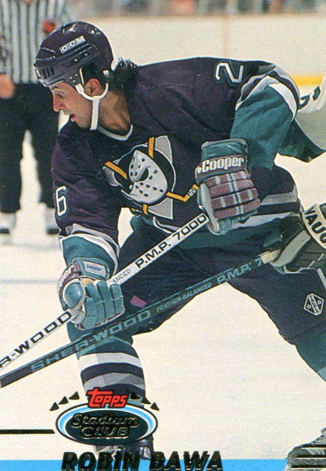 Robin Bawa #445 1993-94 Stadium Club Hockey