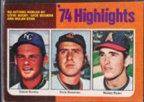 Steve Busby / Dick Bosman / Nolan Ryan