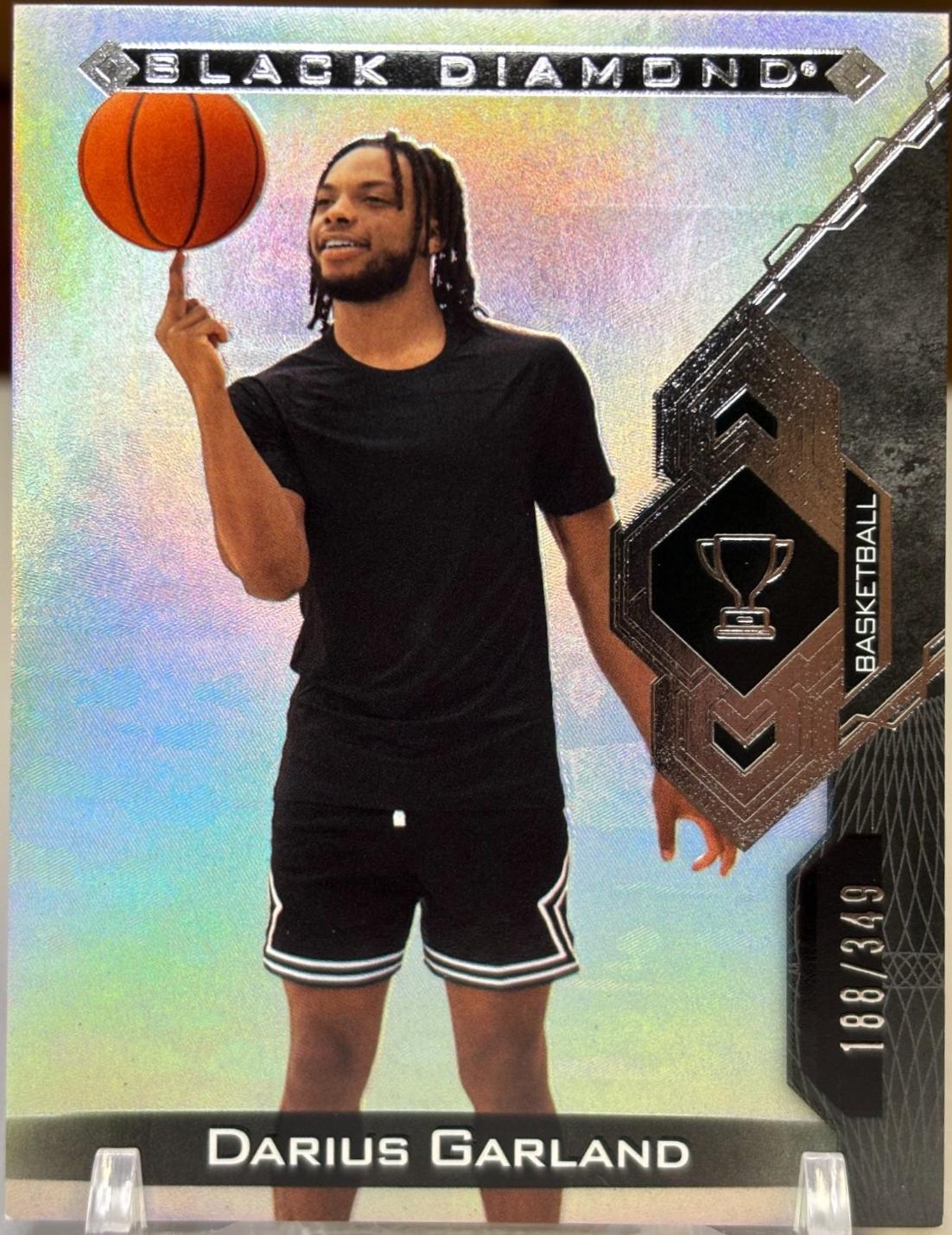 Darius Garland #BD-DG Basketball Cards 2023 Upper Deck Goodwin Champions Black Diamond