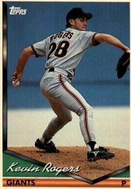 Kevin Rogers #3 Baseball Cards 1994 Topps