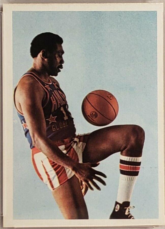 Mel Davis #38 Basketball Cards 1971 Globetrotters 84