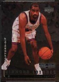 Vince Carter #120 Basketball Cards 1998 Upper Deck Black Diamond