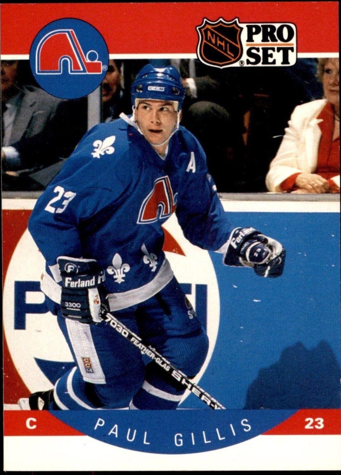 Paul Gillis #246 Hockey Cards 1990 Pro Set