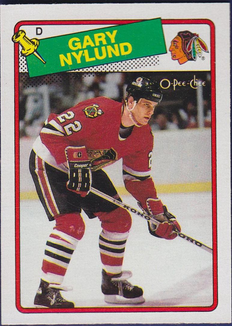 Gary Nylund #15 Hockey Cards 1988 O-Pee-Chee