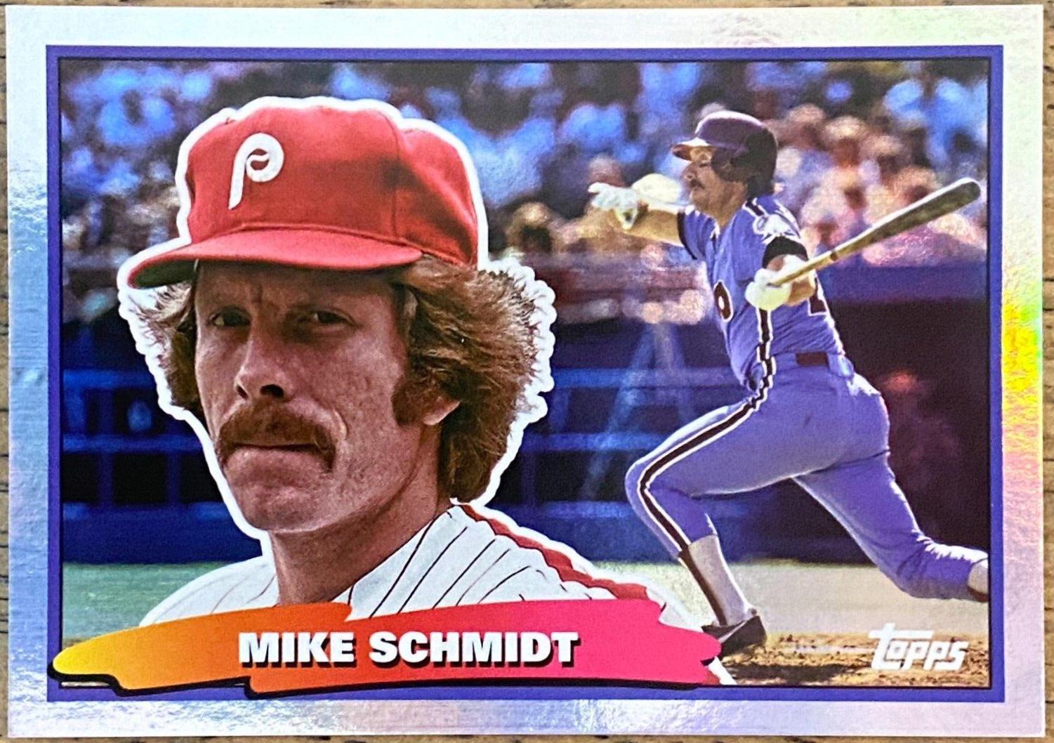 Mike Schmidt #88BF-24 Baseball Cards 2022 Topps Archives 1988 Big Foil