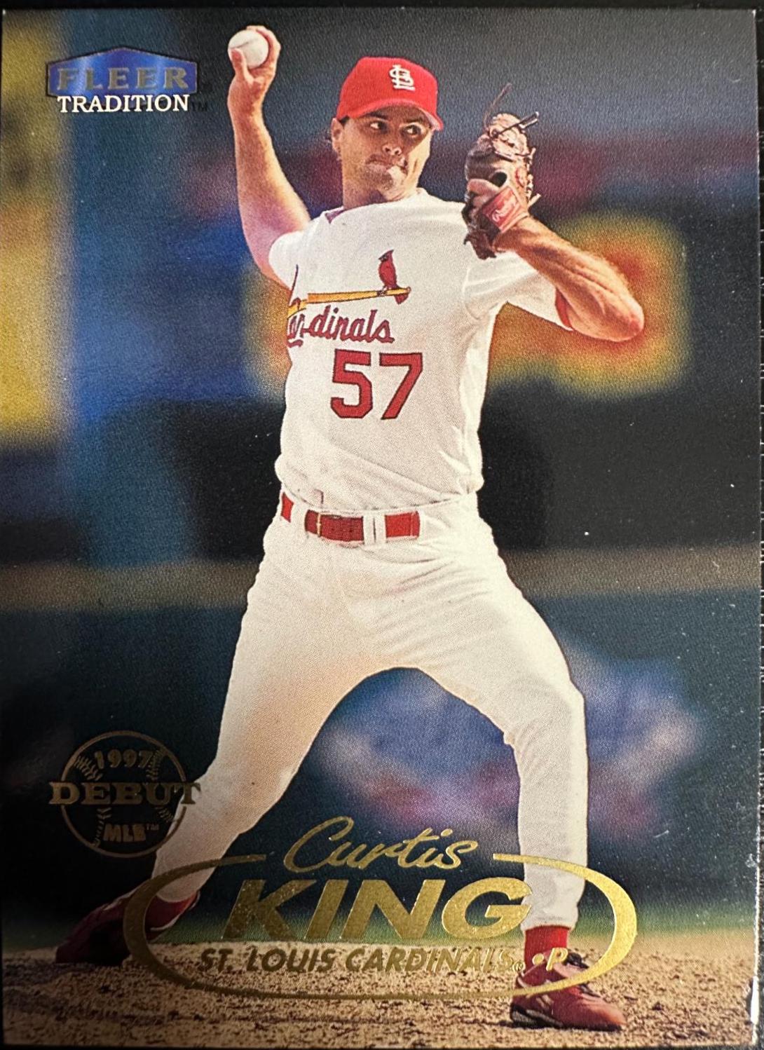 Curtis King #36 Baseball Cards 1998 Fleer Tradition
