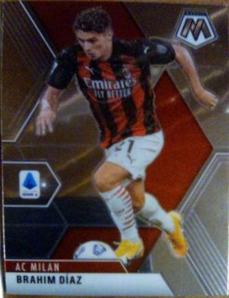 Brahim Diaz #2 Soccer Cards 2020 Panini Mosaic Serie A