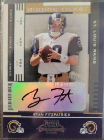Ryan Fitzpatrick #167 2005 Playoff Contenders Football