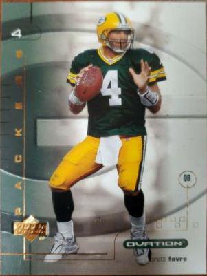 Brett Favre #35 Football Cards 2001 Upper Deck Ovation