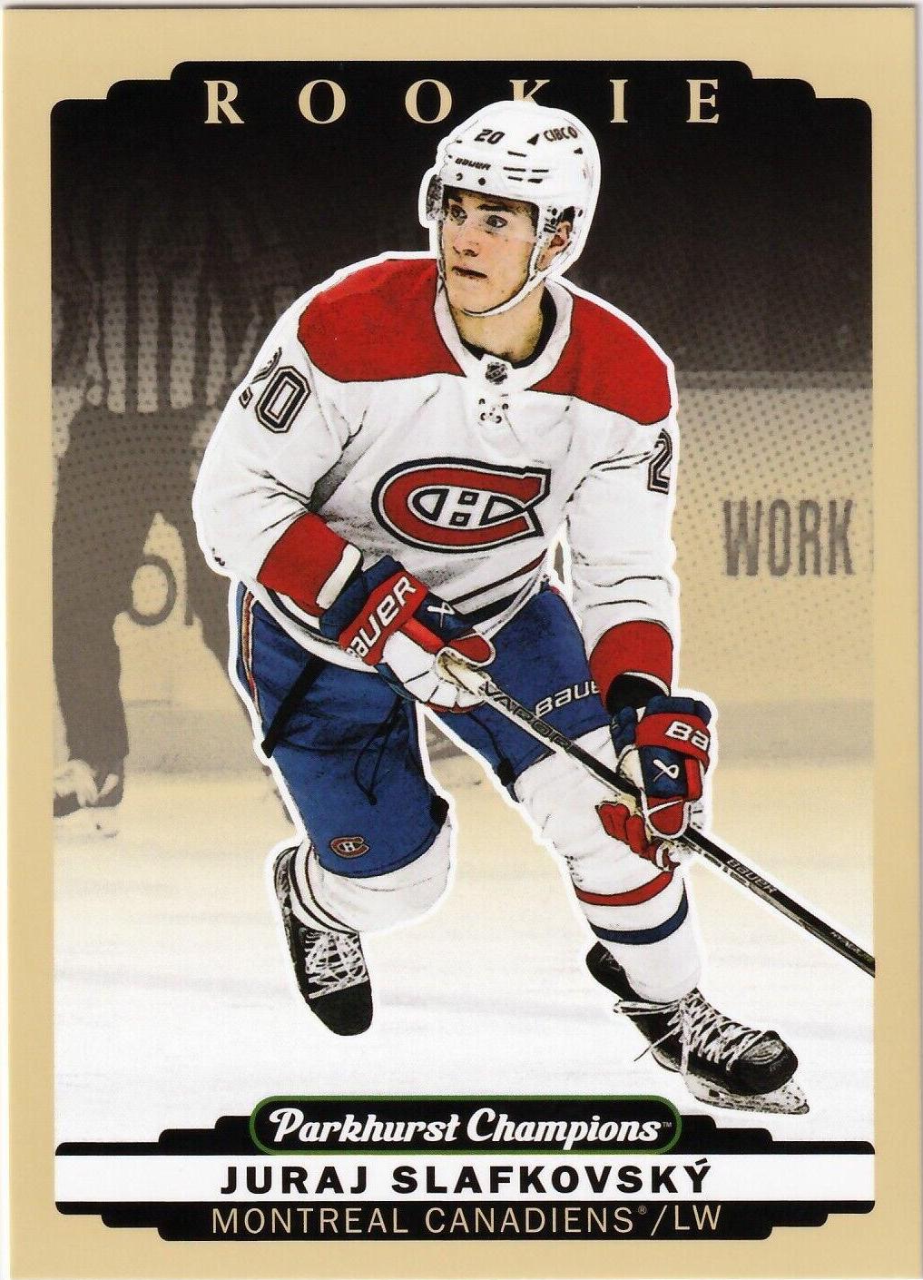 Juraj Slafkovsky #301 Hockey Cards 2022 Parkhurst Champions