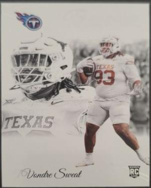T'Vondre Sweat #343 Football Cards 2024 Panini Prestige