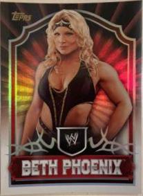 Beth Phoenix #6 Wrestling Cards 2011 Topps WWE Classic