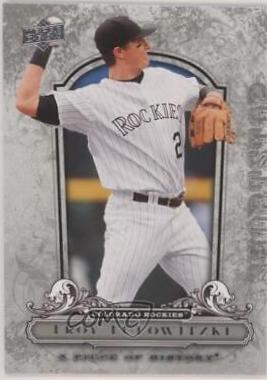 Troy Tulowitzki #30 Baseball Cards 2008 Upper Deck Piece of History