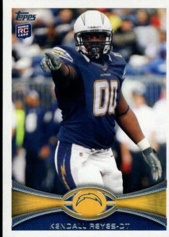 Kendall Reyes #83 Football Cards 2012 Topps