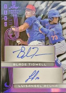 Blade Tidwell / Luisangel Acuna